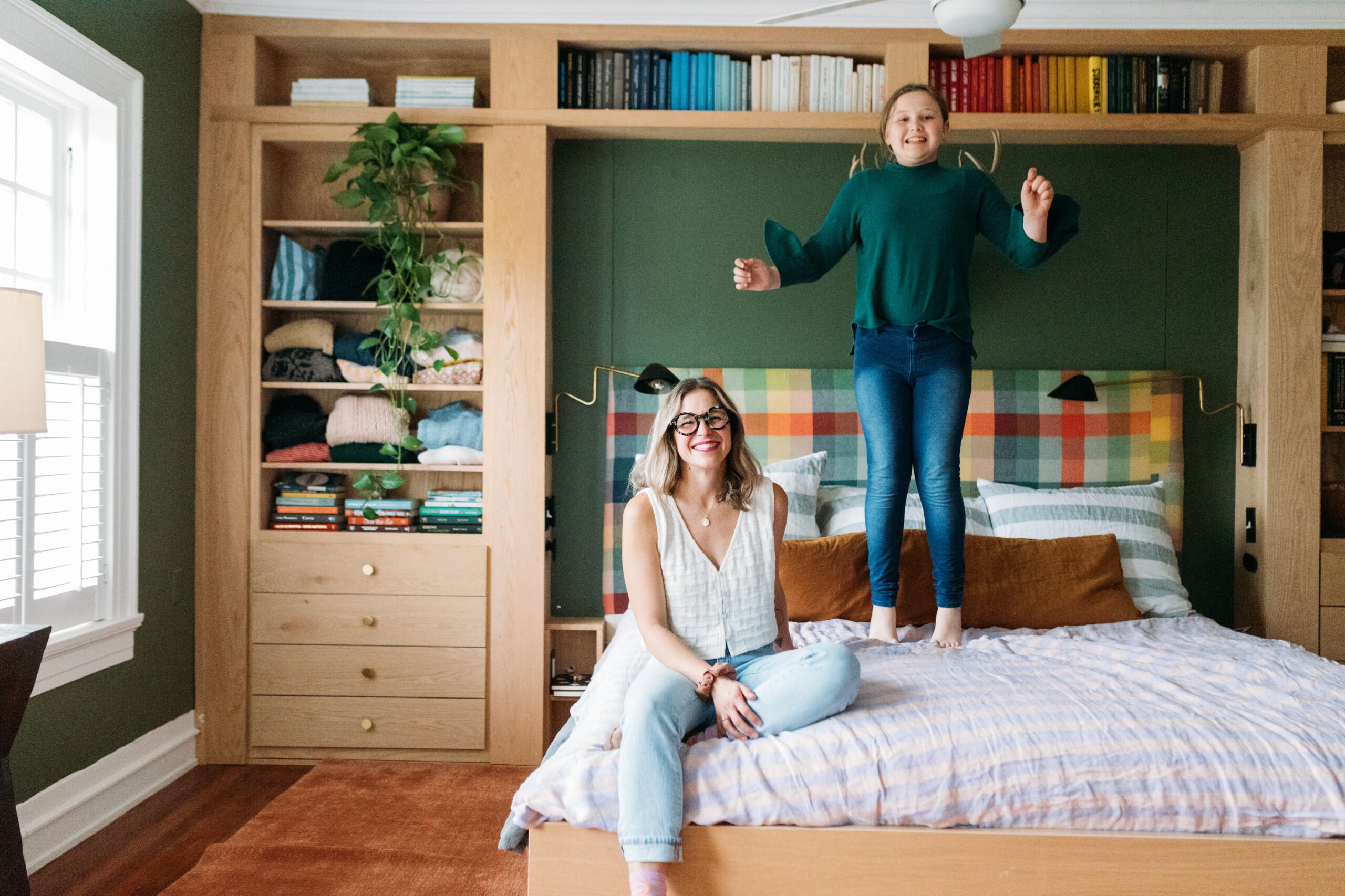 a mom's introvert bedroom nook for alone time