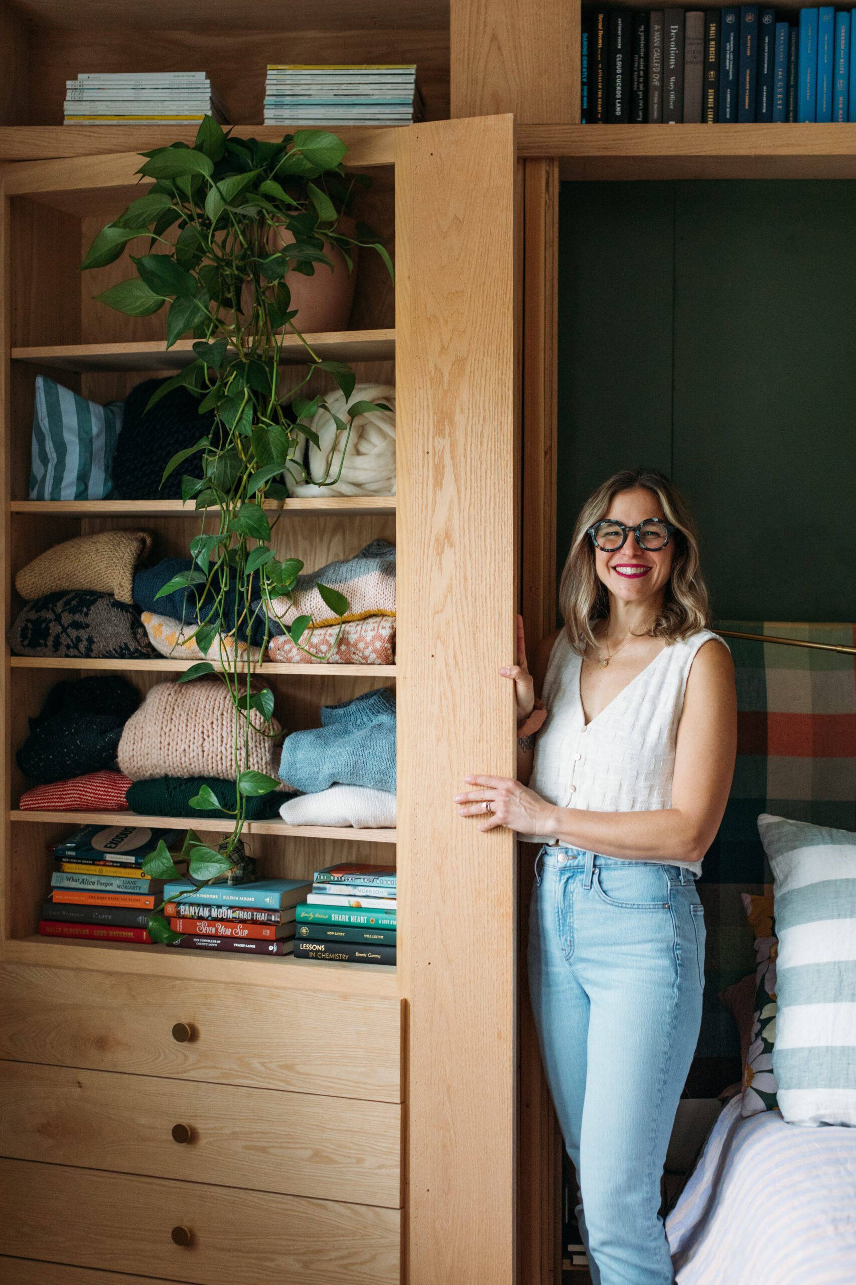 a mom's introvert bedroom nook for alone time